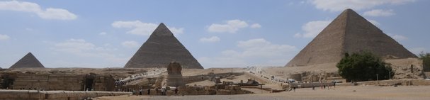 Spinx und Pyramiden von Gizeh